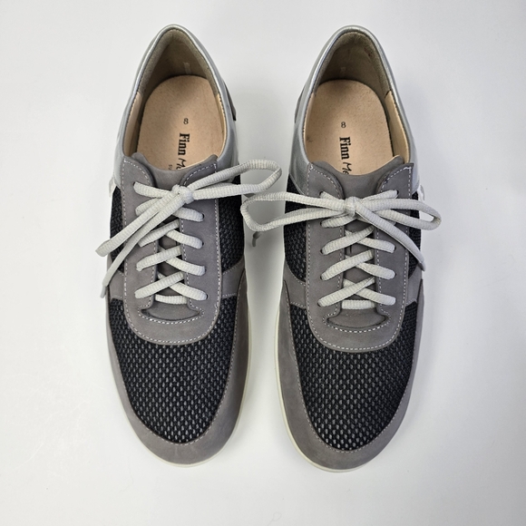 Finn Comfort Corato Women's Comfortable Walking Shoes - Stylish Grey size 10.5 - Picture 2 of 10